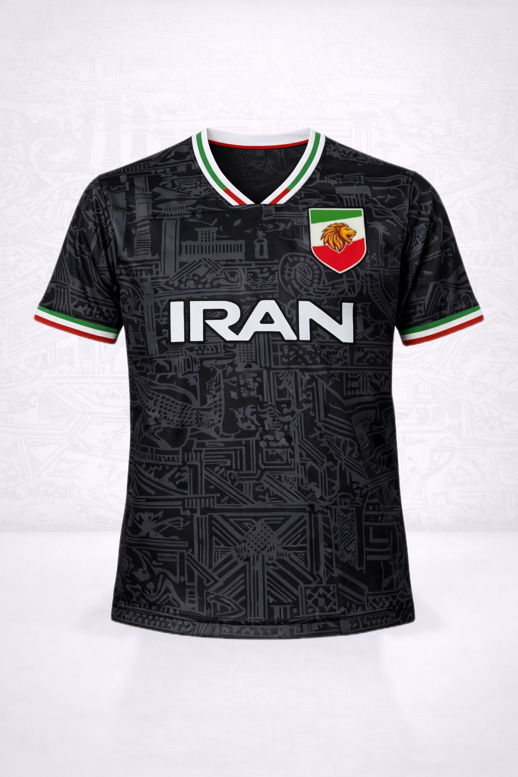 Iran 2026 Jersey, Black [PRE-ORDER]