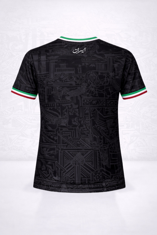 Iran 2026 Jersey, Black [PRE-ORDER]