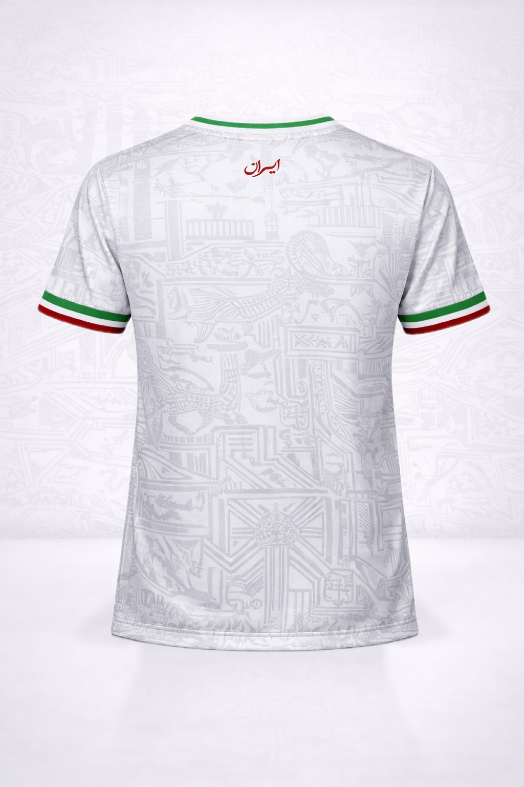 Iran 2026 Jersey, White [PRE-ORDER]