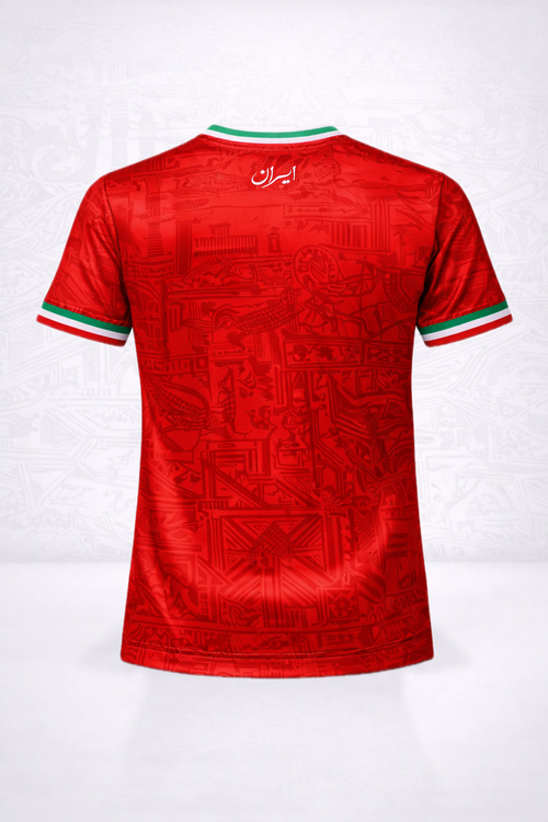 Iran 2026 Jersey, Red [PRE-ORDER]
